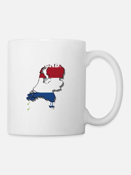 Netherlands Bound Country Travel Netherlandish - Tasse - Weiß