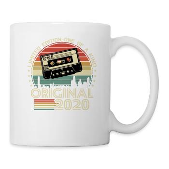 Retro 2020 Gift - Mug - white - Right