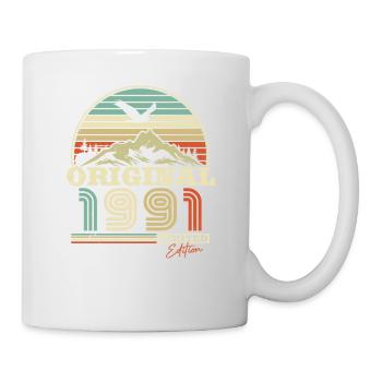 Retro '91 Birthday Delight - Mug - white - Right