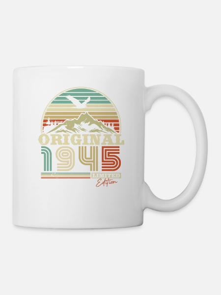 Retro '45 - Classic Gift - Tasse - Weiß