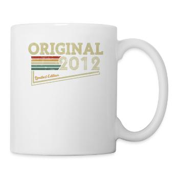 Retro 2012 Birthday Gift - Tasse - Weiß - Rechts