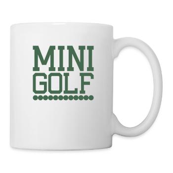 Miniature golf - Mug - white - Right
