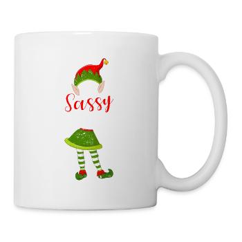 I'm the Naughty Elf Funny Family Fitting - Mug - white - Right