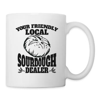 Sourdough Starter Sourdough Bread Baking Fans Baking - Mug - white - Right