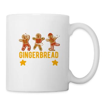 The Walking Gingerbread Men Noël Cookie Cuisson - Mug blanc - blanc - Droite