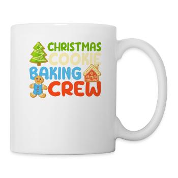 Équipe de cuisson de biscuits de Noël Assortiment amusant - Mug blanc - blanc - Droite