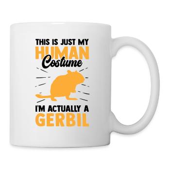 Juste mon rongeur costume de gerbille Gerbille - Mug blanc - blanc - Droite