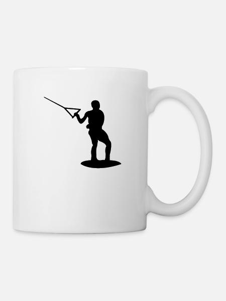 Wakeboarding - Tasse - Weiß