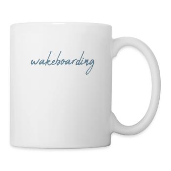 Wakeboarding - Tasse - Weiß - Rechts