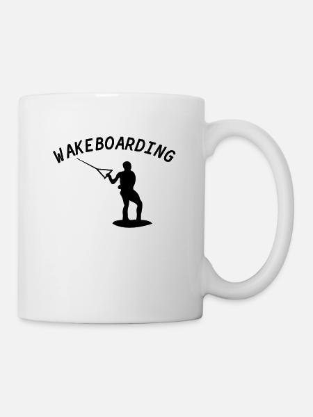 Wakeboarding - Tasse - Weiß
