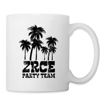 Zrce Party Team - Kroatien Urlaub mit Freunden - Tasse - Weiß - Rechts