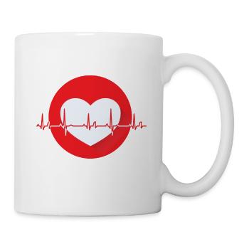 Erste Hilfe Für Ersthelfer Rettungssanitäter Sanit - Tasse - Weiß - Rechts