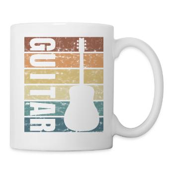 Guitar Guitar Player Music Crunge Band - Mug - white - Right