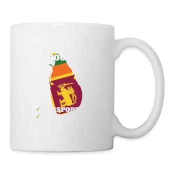 Sri Lanka Bound Country Travel Sri Lankan Flag - Mug - white - Right