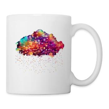 Cloud Computing Cyberpunk Developer IT Computer - Mug - white - Right