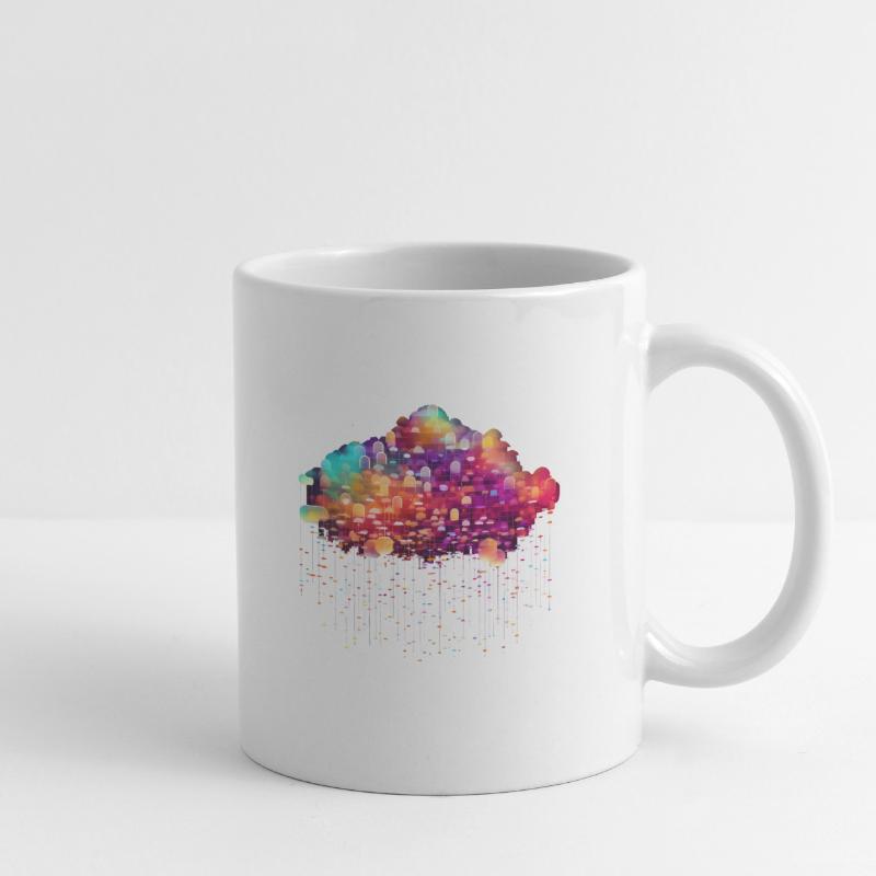 Cloud Computing Cyberpunk Entwickler IT Computer Tasse
