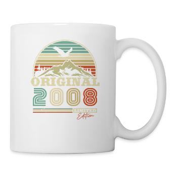 Legendary year of birth 2008 - Mug - white - Right
