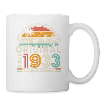 1933 Original Vintage Cadeau - Mug blanc - blanc - Droite