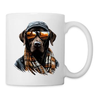 Urban Retriever: Streetwise Labrador Vibes - Mug - white - Right