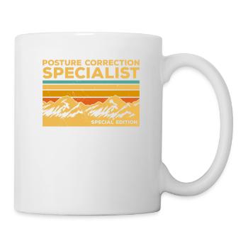 Vintage Posture Correction Specialist Special - Mug - white - Right