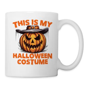 This Is My Halloween Costume Pumpkin Kids - Mug - white - Right