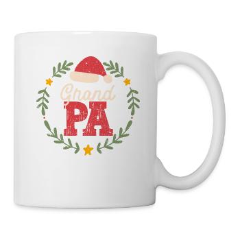 Grand-père Père Noël Famille Pyjama assorti - Mug blanc - blanc - Droite