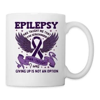 Epilepsy Warrior - Mug - white - Right