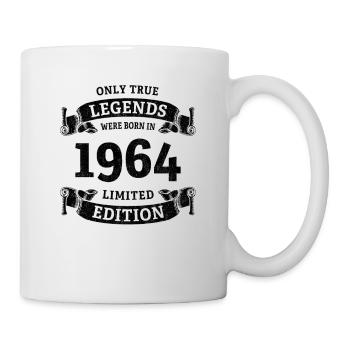 Real legends were born in 1964 60th birthday - Mug - white - Right