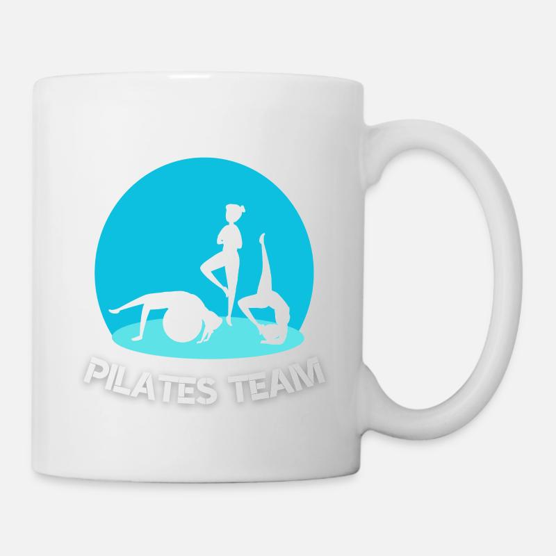 Pilates-Team - Tasse - Weiß