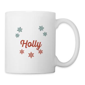 J’aime vraiment Holly, d’accord? Drôle - Mug blanc - blanc - Droite