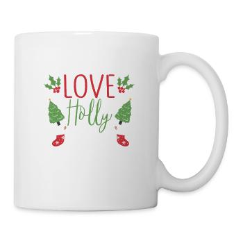 Ich liebe Holly einfach wirklich, okay? Lustige - Tasse - Weiß - Rechts