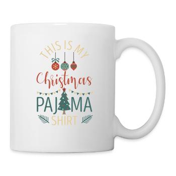 This is my Christmas pajama shirt Funnier - Mug - white - Right
