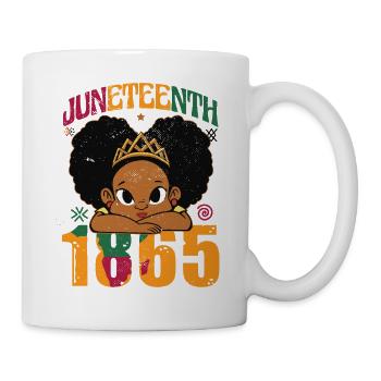 Juneteenth Kids 1865 - Mug blanc - blanc - Droite