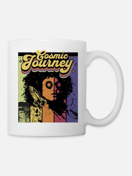 Cosmic Journey - Tasse - Weiß