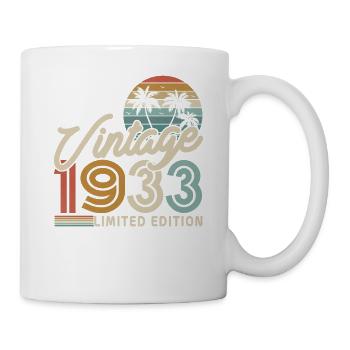 Original 1933 Vintage Birthday Year - 90 Years - Mug - white - Right