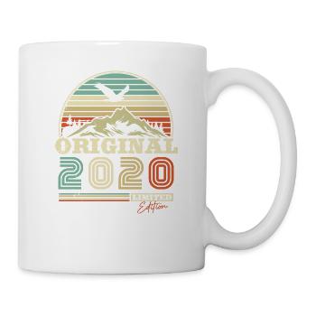 Birthday Gift 2020 Vintage Style - Mug - white - Right