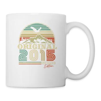 Vintage Geburtstagsgeschenk 2015 - Tasse - Weiß - Rechts