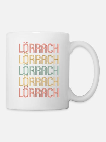 Lörracherin Lörracher Lörrach - Tasse - Weiß