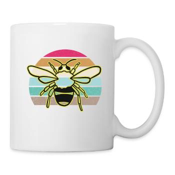 Bee for beekeepers and beekeepers - Mug - white - Right