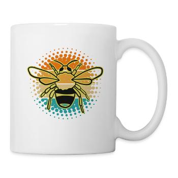 Bee for beekeepers and beekeepers - Mug - white - Right