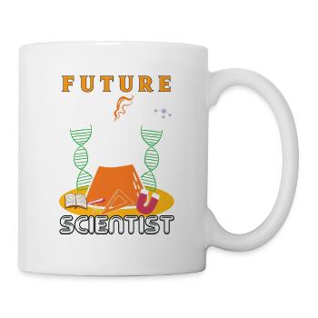 Future Scientist - Funny For All Curious Minds - Tasse - Weiß - Rechts