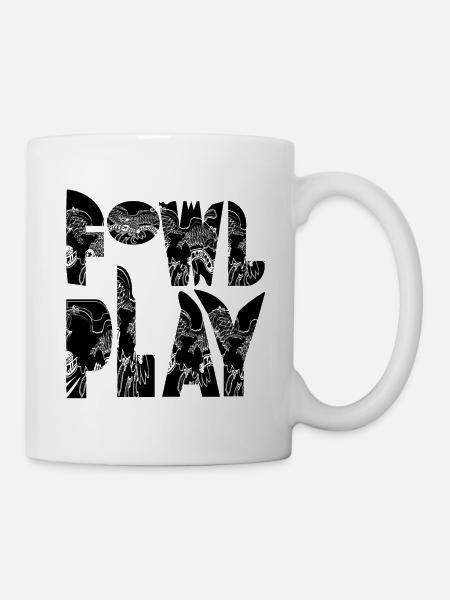 VÖGEL SPIELEN - Tasse - Weiß