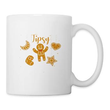 Lets Get Tipsy And Bake Shit Baking Inappropriate - Tasse - Weiß - Rechts