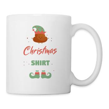 Das ist mein Weihnachts-Poojama-Shirt Ich mein - Tasse - Weiß - Rechts