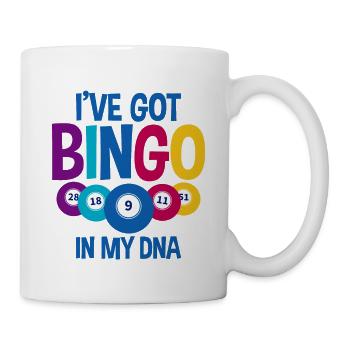 I've Got Bingo In My Dna 2 - Mug - white - Right