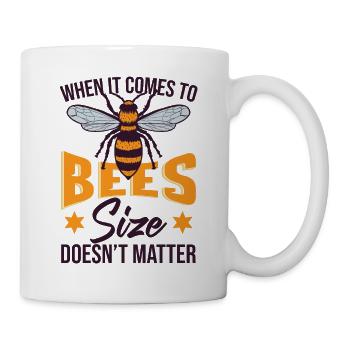 Drôle d’apiculteur Humour Apiculture - Mug blanc - blanc - Droite