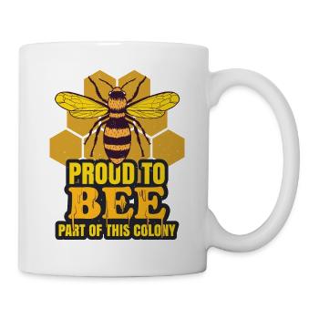 Beekeeping Bee Apiarist Queen Bee - Mug - white - Right