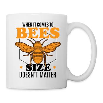 Humour apiculteur drôle - Mug blanc - blanc - Droite