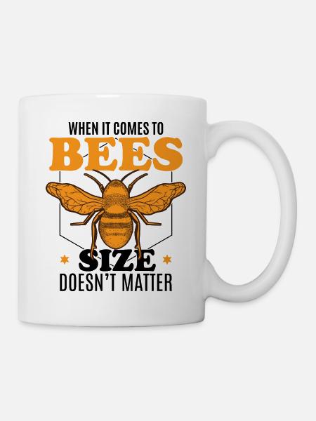 Lustiger Imker-Humor - Tasse - Weiß
