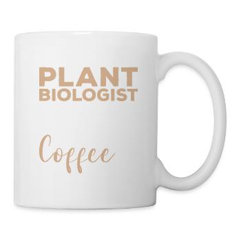 Ce biologiste de plan fonctionne sur Coffee Botany - Mug blanc - blanc - Droite